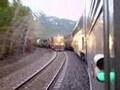 Amtrak California Zephyr meets Freight