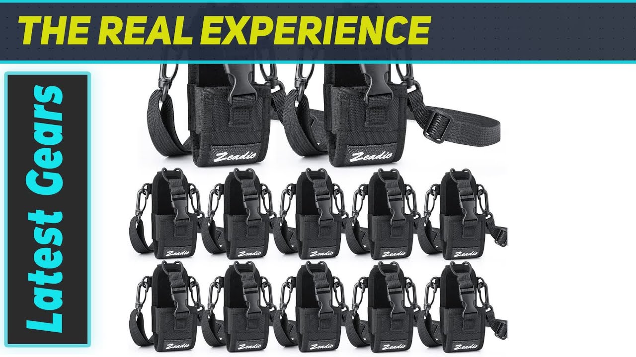 Zeadio Multi-Functie Pouch Case Houder voor GPS Telefoon Two Way Radio (ZNC- D, Pack van 1