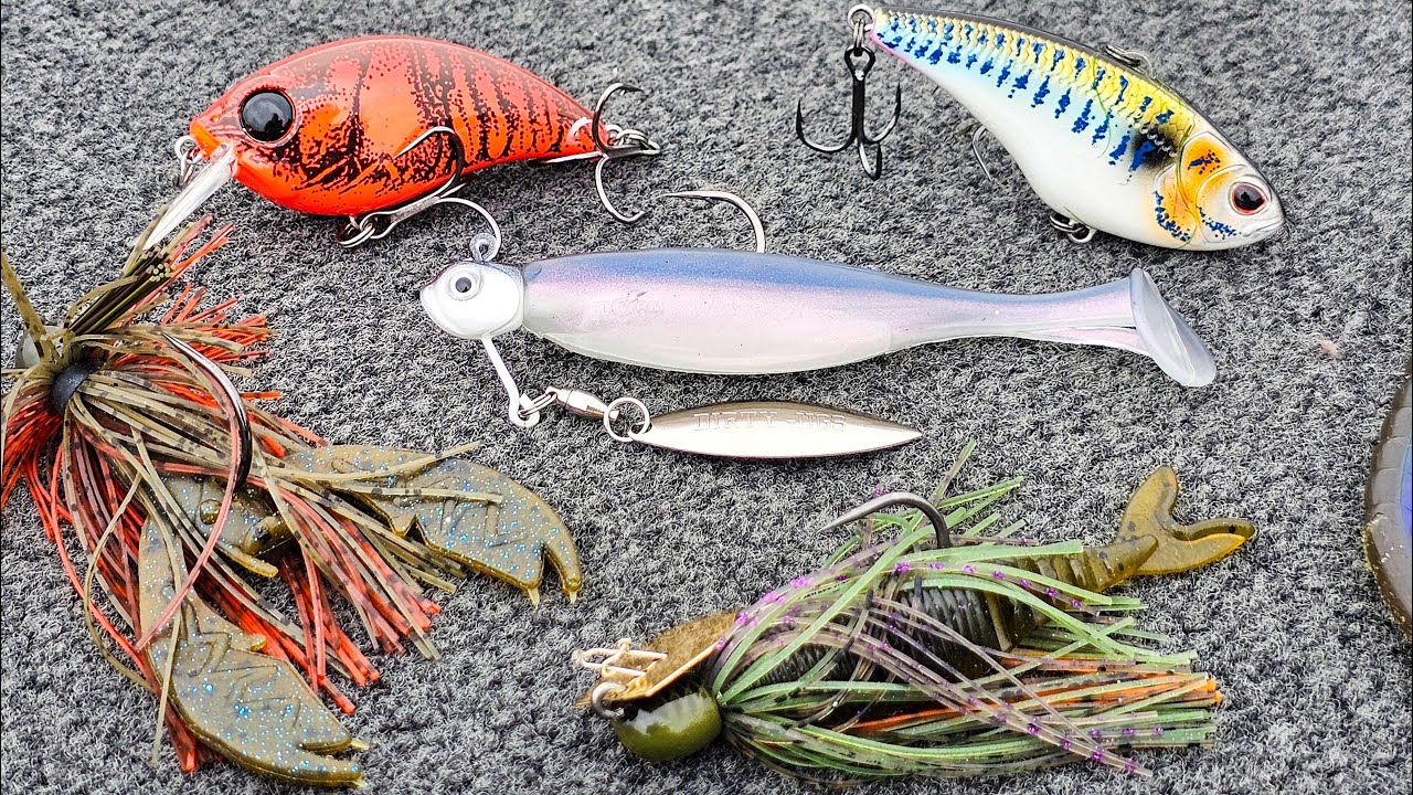 Watch Top 5 Baits For April Bass Fishing! Video on