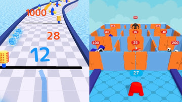 Merge Alphabet: Lore Run and Number Runner- (Part 1) | Merge Battle Game Androi, Ios