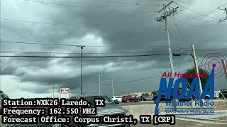 NOAA Weather Radio Station WXK26 Broadcast Cycle - Laredo, TX - 5