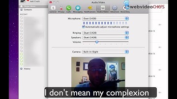 Get good audio and video with a Skype interview
