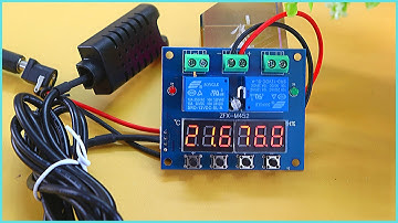 Digital Temperature and Humidity Controller Circuit ZFX M452 Review in English