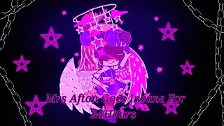 •Mrs Afton Goes Insane For 24 Hours• [FnAF] Inspired By:@ShadowsGlitch-0- And @nixi.playzz2681