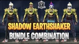 free fire shadow earth shaker bundle combination