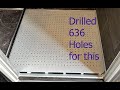 Making an HPDE shower floor for the camper build