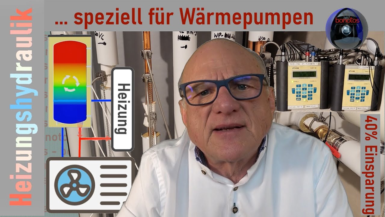 Heizungshydraulik  ... speziell für Wärmepumpen