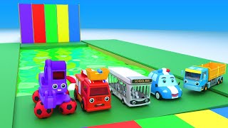 Baby Shark Doo Doo, Wheels on the Bus + More Nursery Rhymes & Kids Songs  Funs Car Cartoon for kids