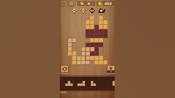 Wood block puzzle level 133#gamepuzzle #shortvideo