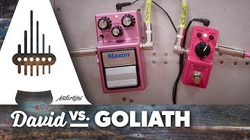 Ibanez Mini Analogue Delay vs Maxon AD-9 PRO Analog Delay