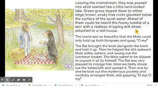 D1 L2 The River Bank, Part II Unit 1 Lesson 2 Read Aloud The River Bank Part 2