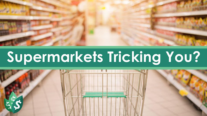 How Supermarkets Trick You Into Buying More Stuff (Explained)