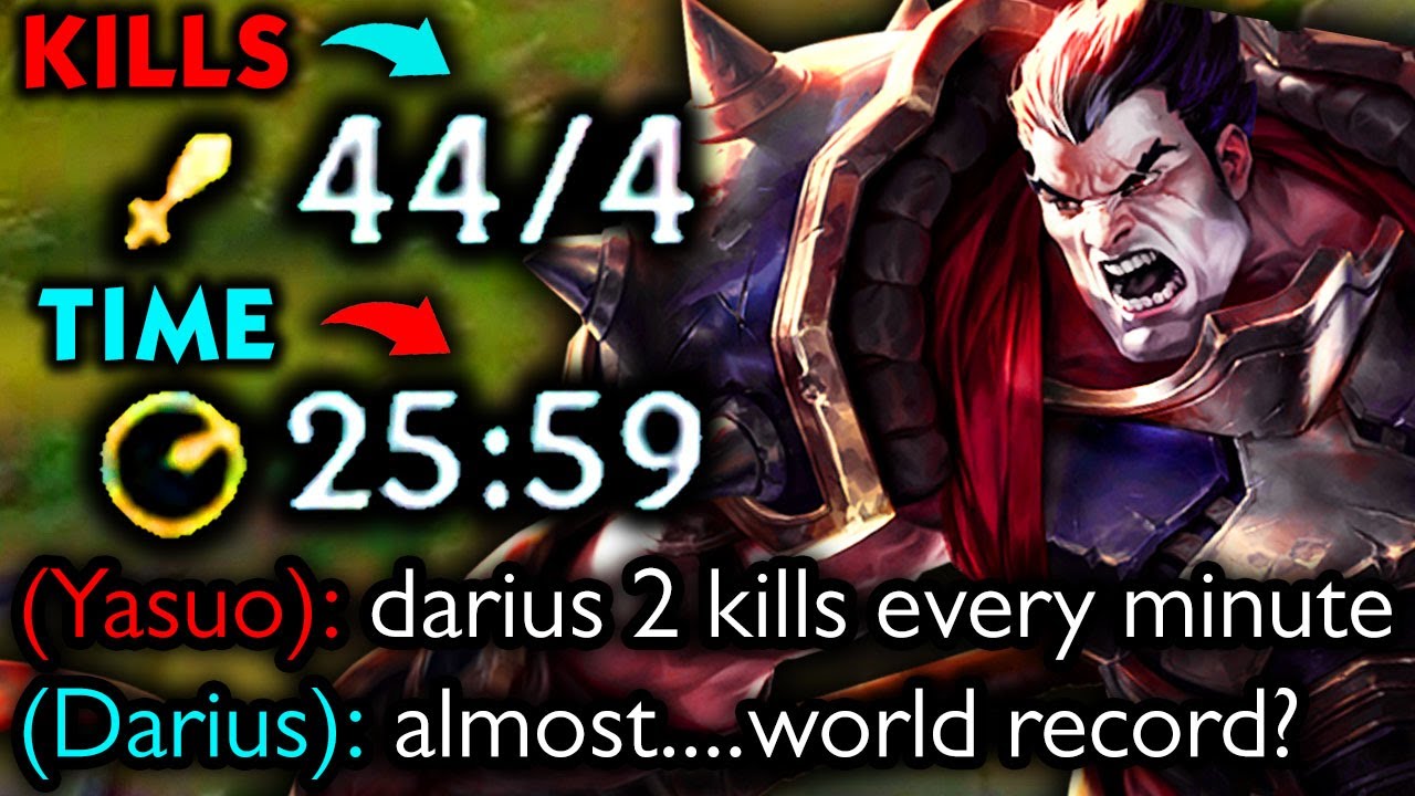 DARIUS 2 KILLS EVERY MINUTE (WORLD RECORD?)