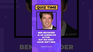 What&#39;s in a name? - Ben Browder