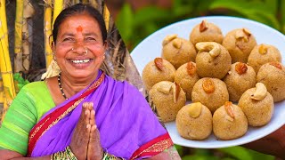 Suji Jaggery Laddu | No Sugar | Suji ke laddu with Jaggery