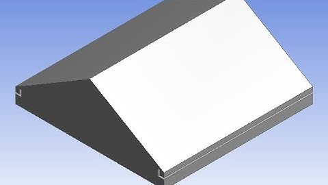 CFD analysis of a double slope solar still (Part-1)