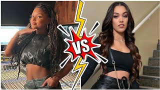 Halle Bailey VS Biannca Prince Lifestyle Comparison By Mixworld