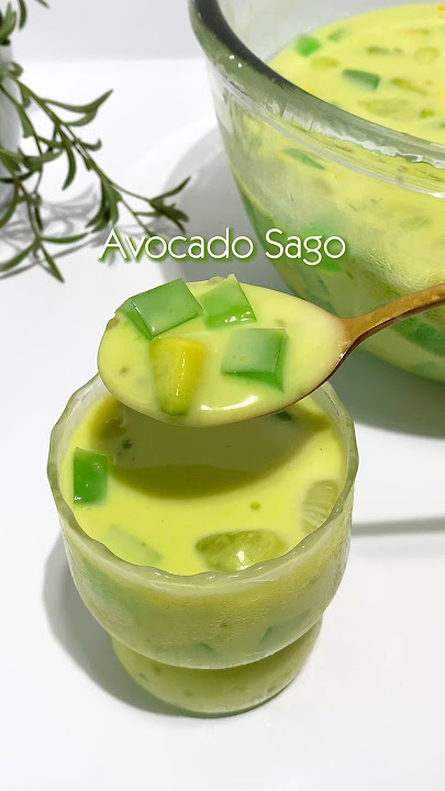 Avocado sago creamy ide takjil buka puasa