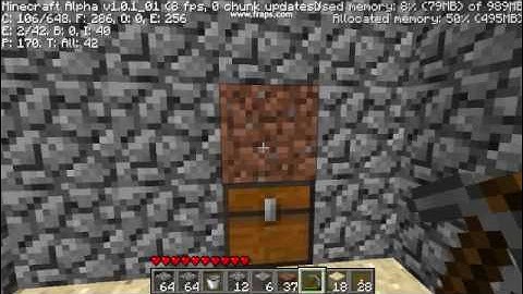 Minecraft Trap- Collapsing Sand Floor