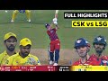 IPL 2026 CSK vs LSG 59th T20 Match Highlights • Today Match Highlights • CHENNAI vs LUCKNOW Match