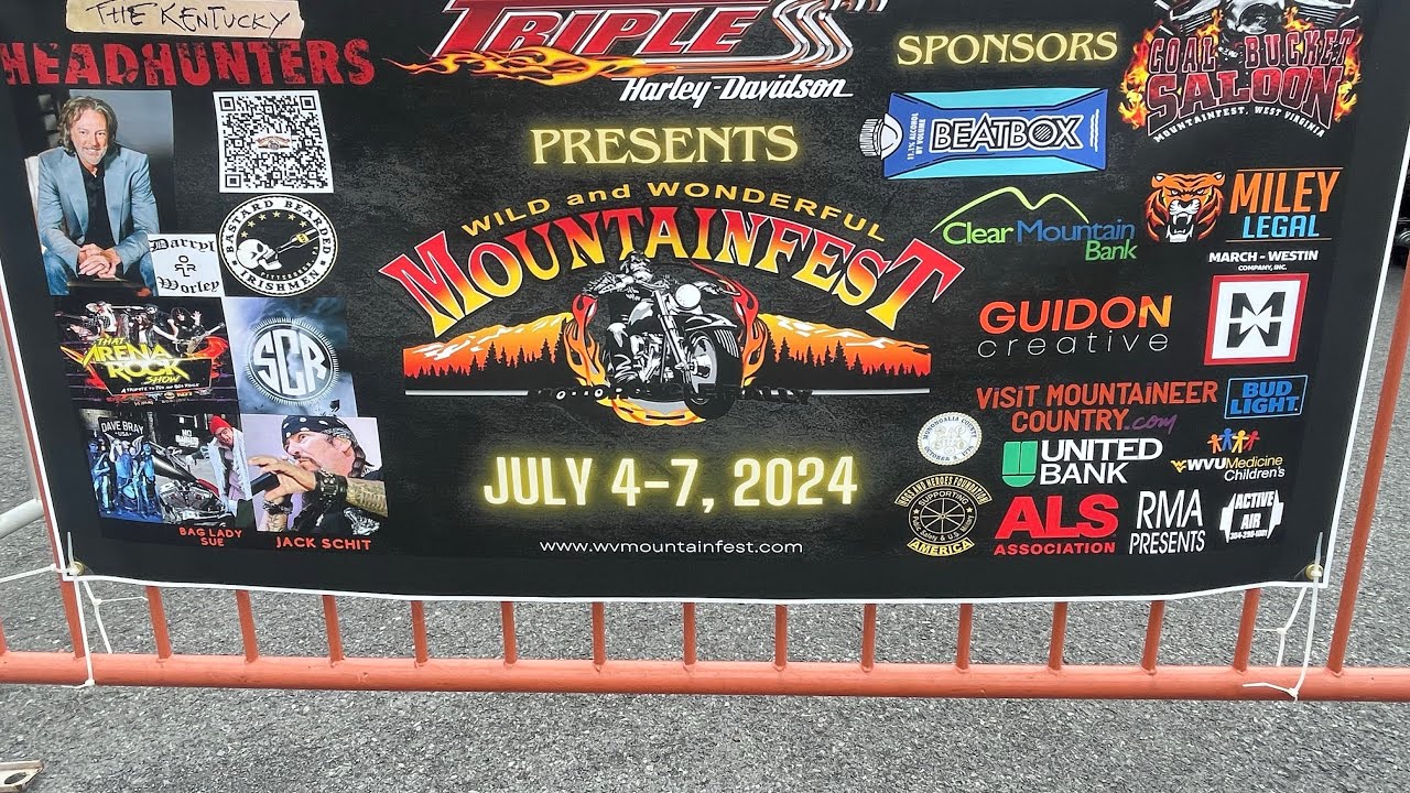 WV’S OWN MOUNTAINFEST MOTORCYCLE RALLY IS BACK IN 2024 mandythemachine