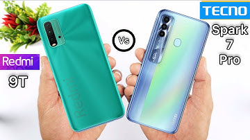 Tecno Spark 7 Pro Vs Redmi 9T Full Comparison ⚡️ Which Is Best Budget Phone ⚡️ Antutu Scores 🔥