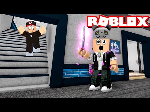 Yeni Kılıç Bıçak ile Oynadım!! Katil Kim Oyunu? - Panda ile Roblox Murder Mystery 2