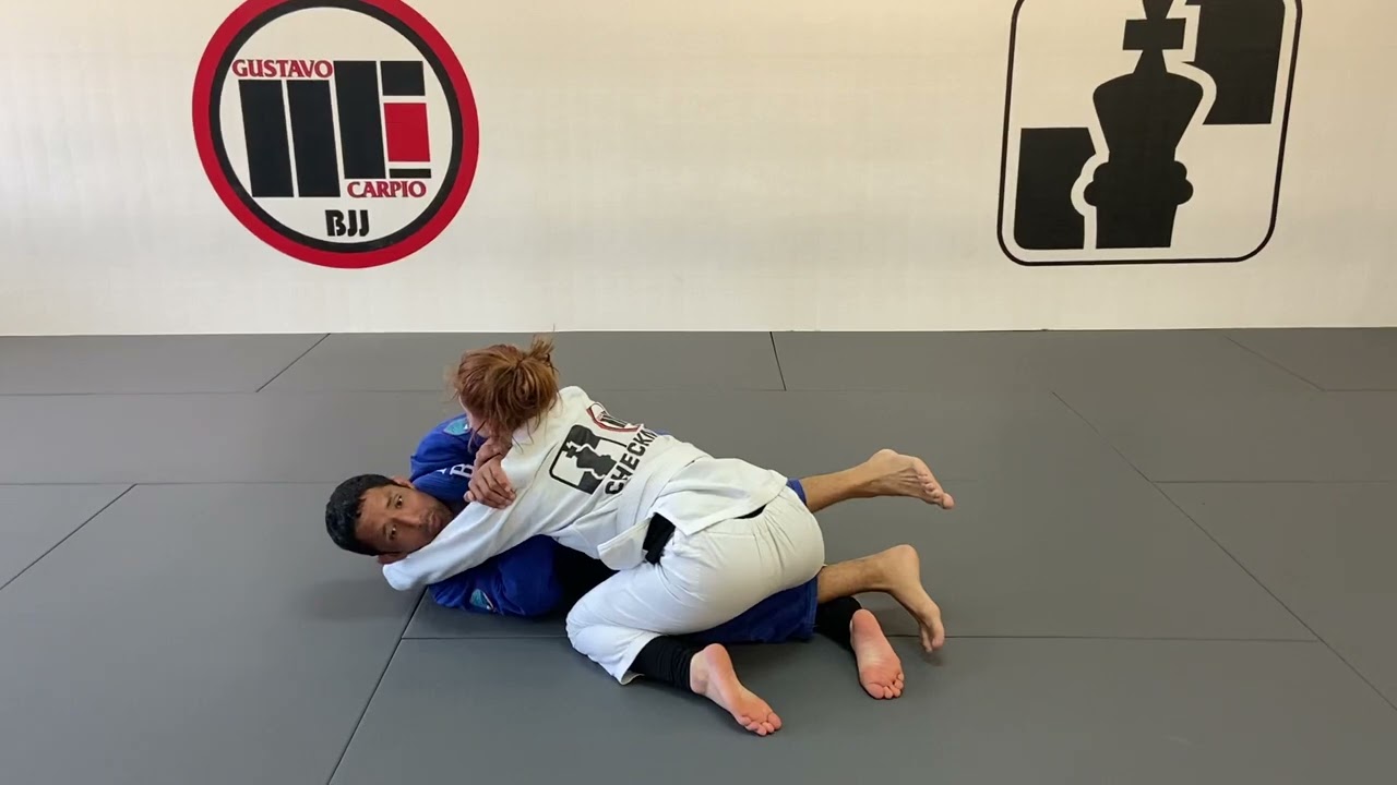 Escaping a Flat Half Guard Situation - YouTube