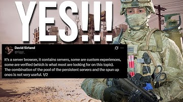 Dice Just Gave Us the BEST Battlefield 6 News Ever...(Server Browser Details)