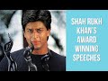 Shah Rukh Khan’s Filmfare Award Winning Speeches | Birthday Special | Filmfare Awards