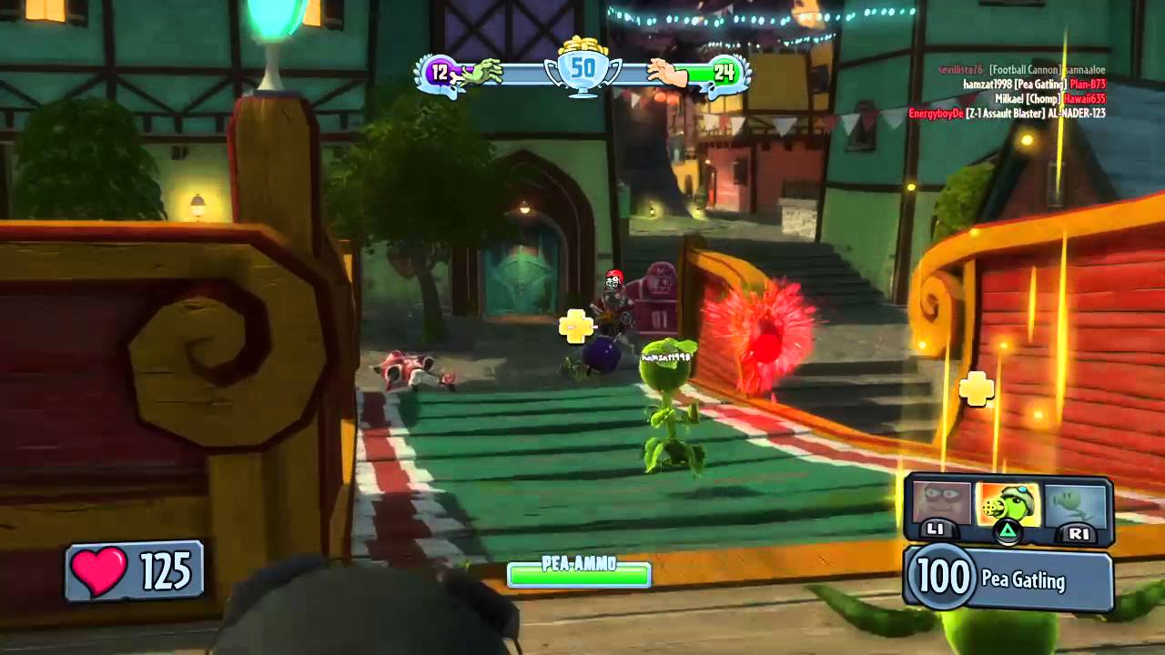 Plants vs Zombies Garden Warfare 2 - some gameplay vol. 6 - YouTube