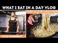 WHAT I EAT IN A DAY | BULKING + arm workout