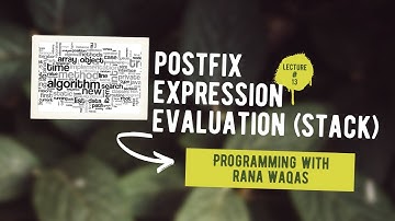#13 Postfix Expression Evaluation using Stack in C++ | DSA Tutorial