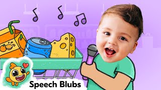 The Food & Grocery Store Song | Learn Vegetables & Fruits for Toddlers | Kids Video | Speech Blubs screenshot 4