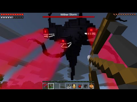 How To Spawn The WITHER STORM.EXE In Minecraft!!!