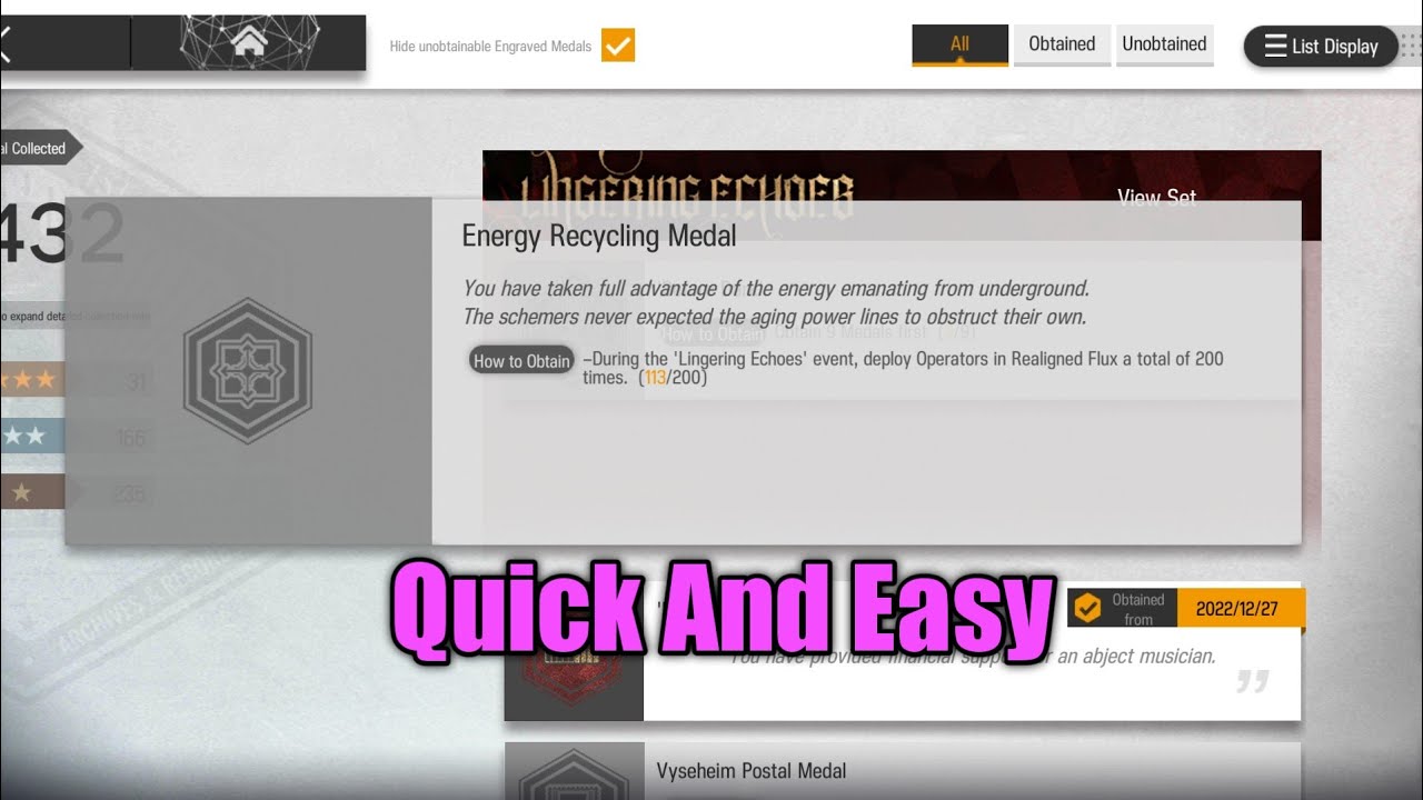 Arknights Quickly Acquiring the Energy Recycling medial YouTube