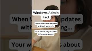When Windows Updates Without Warning...