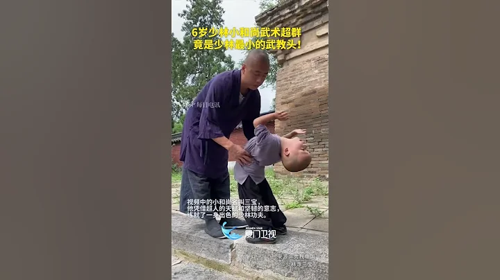 【大陸】氣場一米八！河南一6歲小和尚成為少林寺萬人武僧教頭 - 天天要聞