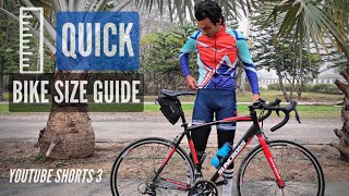 Select Your Bike Size Like This! | Quick Cycle Size Guide