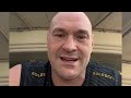 Tyson Fury RESPONDS TO Deontay Wilder ‘CHEAT CLAIMS’ | REFLECTS ON USYK LOSS & CAREER
