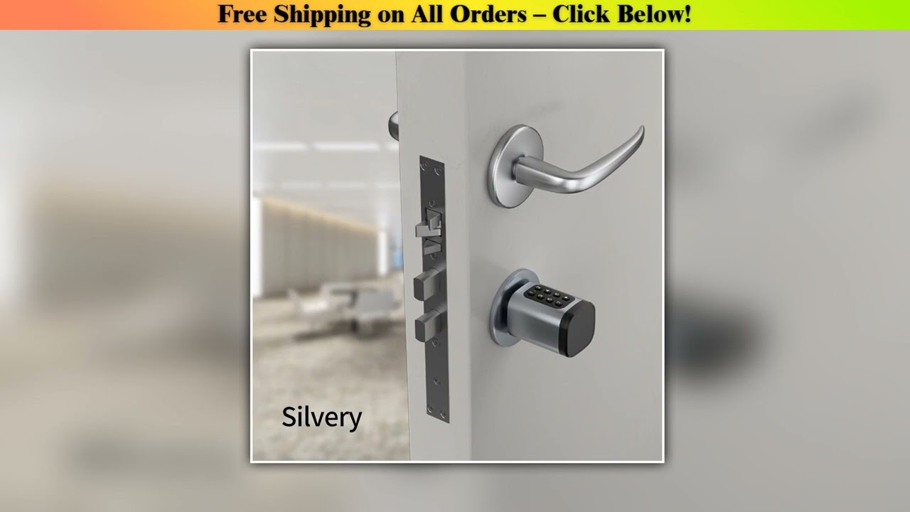 Tuya Smart Mortise Lock IP65 Biometric Fingerprint & NFC/APP Control Grade Security Cylinder Bolt