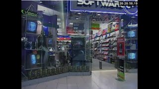 Browsing video games at a Software Etc. store in 2002