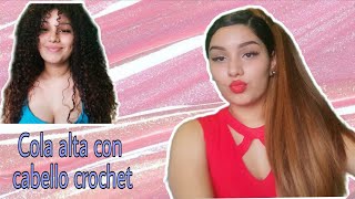 COLA ALTA CON CABELLO CROCHET / Nathalie Retana