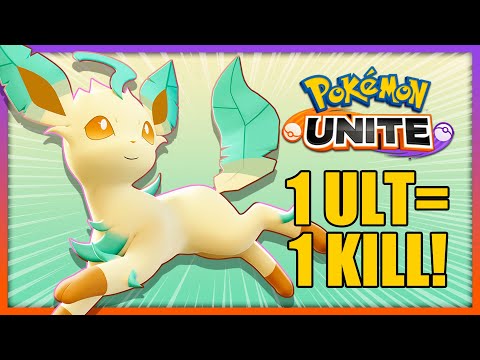 LEAFEON ESTÁ DESLEAL NO JOGO! | MASTER RANKED DuoQ - Pokémon UNITE