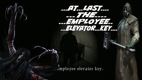 SILENT HILL 2 HD - Employee Elevator Key GAMEPLAY