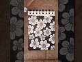 DIY Satisfying Zentangle Art #diy #art #satisfying #viral #shorts