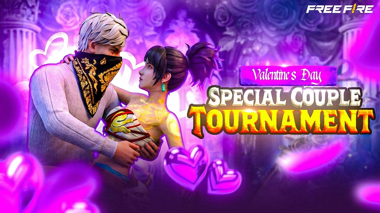 Valentine's Day Special Couple Tournament (Group1) നടത്തിയപ്പോൾ 🩷 Freefire Malayalam