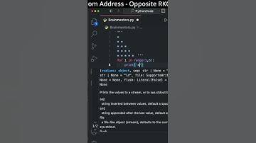 Python Tips & Tricks | Pattern hack | Brain Mentors Pvt. Ltd.