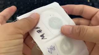 NFC Textile Fabric Tag For Direct Iron on garments