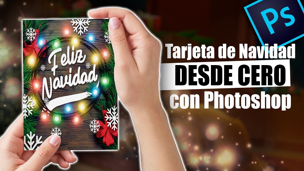 Tutorial De Cómo Hacer Una Tarjeta Navideña En Photoshop